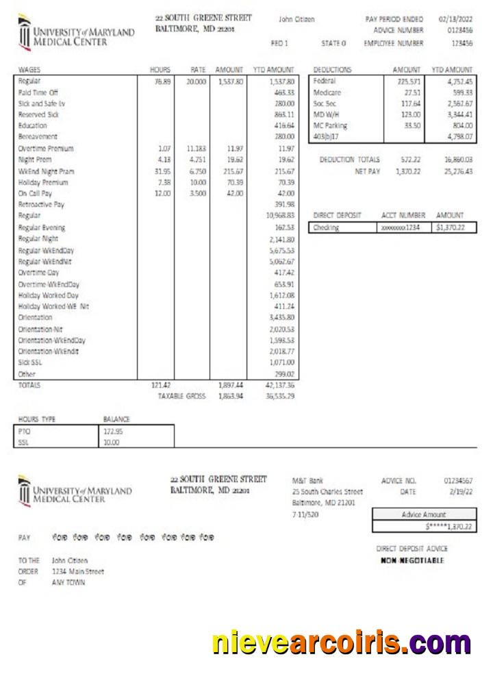 USA Maryland University of Maryland Medical system